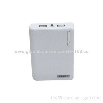 10,400mAh Capacity Standard Mobile Phone Chargers, 1, 2 of 5V/1A/5V/2.1A Output VoltageNew